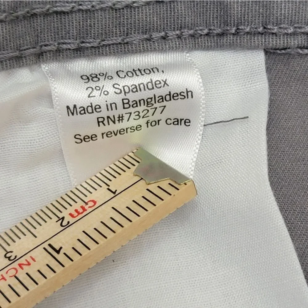 Sonoma Goods For Life Heritage Cargo Short The Everyday Gray Cotton Size 32 NWOT